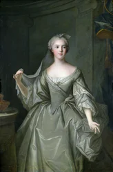 Madame Sophie de France (1734-82) como uma virgem vestal